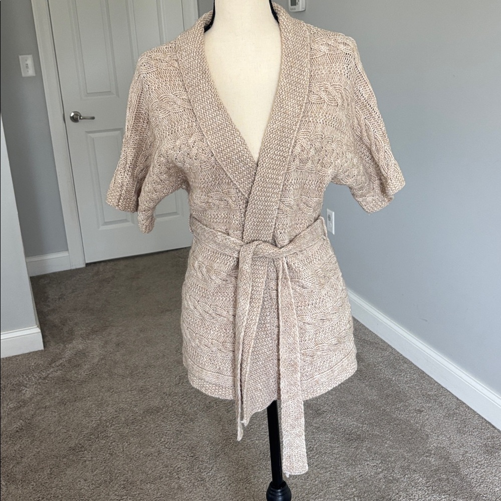Outback Red Beige Knit Cardigan